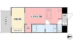GRANDEARCHEEDAMATSU 1LDKの間取図画像