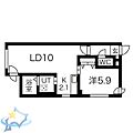 KDMハイツ1階5.3万円
