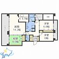 パシフィック宮の沢8階13.0万円