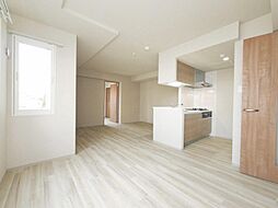 札幌市電2系統 西線16条駅 徒歩8分の賃貸マンション 2階2LDKのリビング/ダイニング