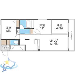 間取図画像 3LDK