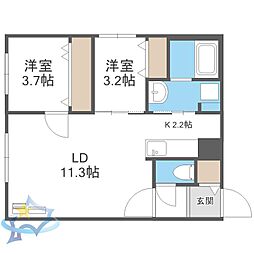 札幌市営東西線 二十四軒駅 徒歩5分 1階/-