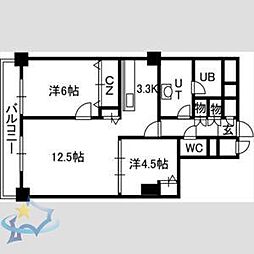 札幌市営南北線 中島公園駅 徒歩4分 4階/-
