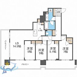 札幌市営東西線 菊水駅 徒歩19分 6階/-