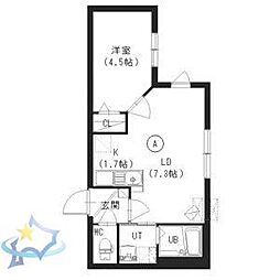 札幌市営東西線 発寒南駅 徒歩1分