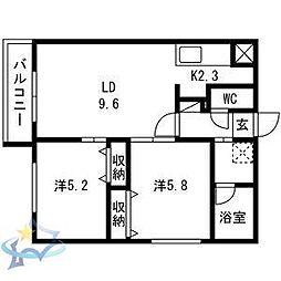 札幌市営東西線 二十四軒駅 徒歩6分 2階/-
