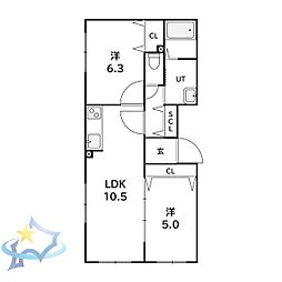 札幌市営東西線 発寒南駅 徒歩5分