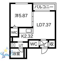 札幌市営東西線 発寒南駅 徒歩5分 3階/-