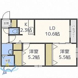 札幌市営東西線 発寒南駅 徒歩2分