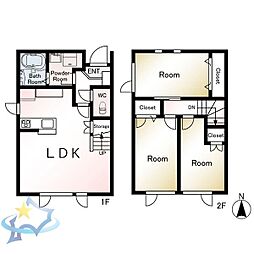 ハイム815 3LDKの間取図画像