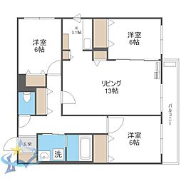 札幌市営東西線 菊水駅 徒歩7分