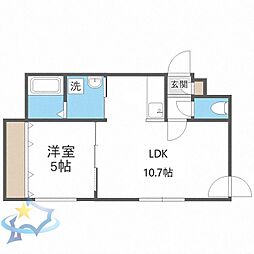 札幌市営東西線 発寒南駅 徒歩8分 2階/-