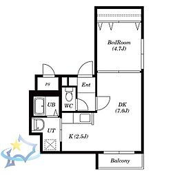 札幌市営東西線 西18丁目駅 徒歩14分 5階/-