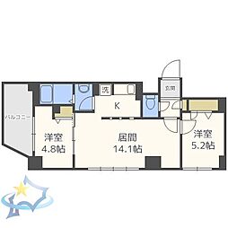 札幌市営南北線 中島公園駅 徒歩6分 4階/-