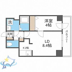 札幌市営東西線 バスセンター前駅 徒歩3分 4階/-