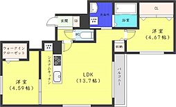 札幌市電2系統 山鼻19条駅 徒歩7分 3階/-