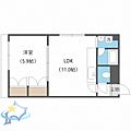 あいりん桑園3階4.6万円