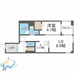 札幌市営東西線 西18丁目駅 徒歩2分 6階/-