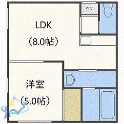 札幌市電2系統 中島公園通駅 徒歩4分 4階/-