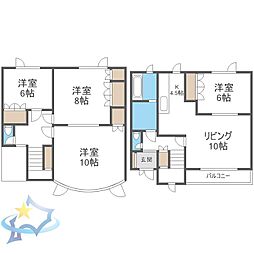 札幌市営東西線 発寒南駅 徒歩34分