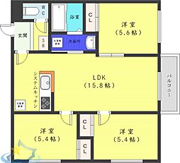 間取図画像 3LDK