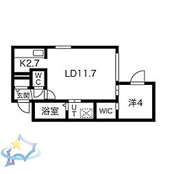 札幌市営東西線 宮の沢駅 徒歩7分 4階/-