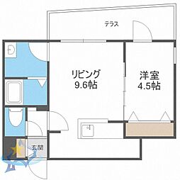 札幌市営東西線 琴似駅 徒歩13分