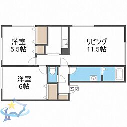札幌市営東西線 宮の沢駅 徒歩11分 2階/-