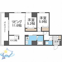 札幌市営東豊線 東区役所前駅 徒歩12分 13階/-