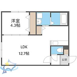 札幌市電2系統 西線11条駅 徒歩2分 1階/-