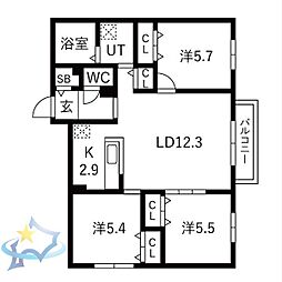 札幌市営東西線 琴似駅 徒歩9分