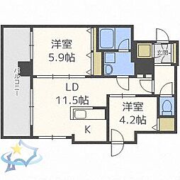 札幌市営東豊線 豊水すすきの駅 徒歩5分 11階/-