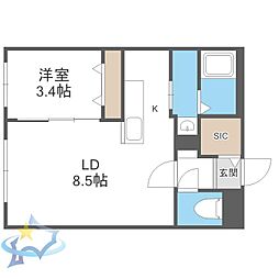 札幌市営南北線 中島公園駅 徒歩18分 1階/-