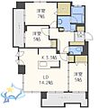 クリオ円山鳥居前3階22.0万円