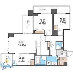 札幌市営東西線 琴似駅 徒歩1分 2階/-