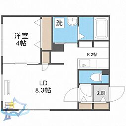 札幌市営東西線 琴似駅 徒歩7分 3階/-
