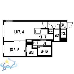 札幌市営東西線 円山公園駅 徒歩7分 2階/-