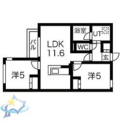 札幌市営東西線 発寒南駅 徒歩17分