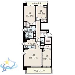 札幌市営南北線 幌平橋駅 徒歩17分 3階/-