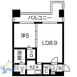 札幌市電2系統 西線11条駅 徒歩6分 2階/-