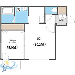 札幌市営東西線 西28丁目駅 徒歩8分 4階/-