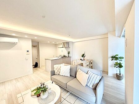 落ち着いた雰囲気のＬＤＫは家族みんなの快適空間