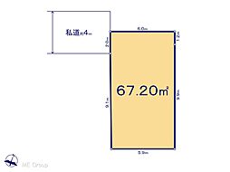 さいたま市中央区上落合6丁目 土地 全1区画