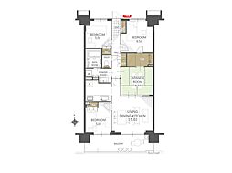間取図画像 4LDK