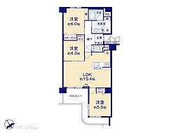 間取図画像 3LDK