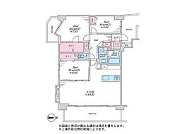 ヒューマンスクエア戸田ヴィラシア 3LDKの間取図画像