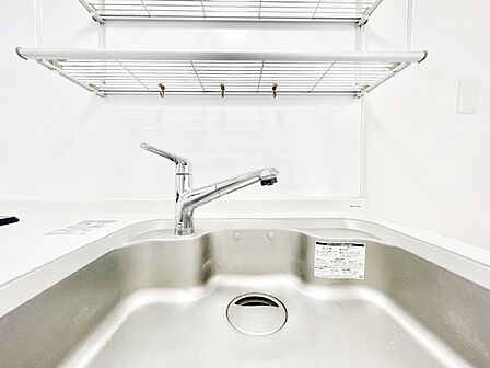 お湯や水の量を1つのレバーで調節できるシングルレバー水栓