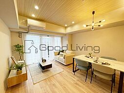 レクサスガーデン箱崎タワーズWEST 7階2LDKのリビング/ダイニング