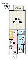 イースターリリー川口 205 ｜ 埼玉県川口市末広2丁目（賃貸アパート1K・2階・25.05㎡） その2