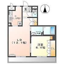 ガーネットハウス 301 ｜ 埼玉県戸田市新曽南4丁目（賃貸マンション1LDK・3階・52.24㎡） その2